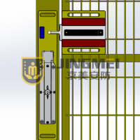 Sliding assembly + safety lock